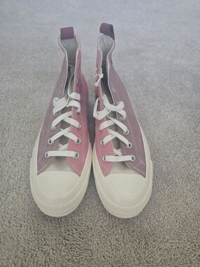 Converse Two-Tone Pink High-Top Sneakers